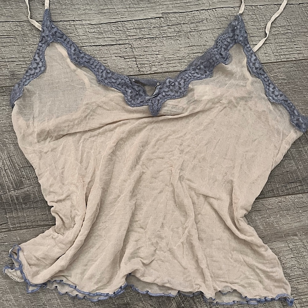Silk Mary Green cami top, RARE:3